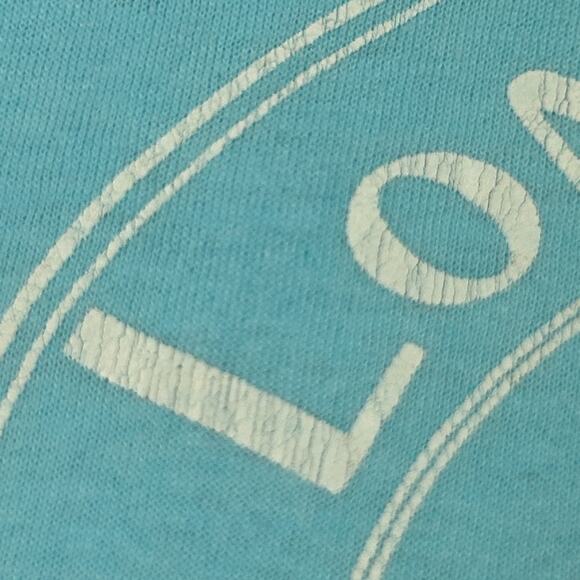 Vintage 80s Longboat Key Florida T Shirt Travel Tourist Tourism Tee Blue S Small - Picture 6 of 8